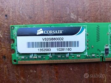 Corsair VS2GB800D2 RAM 2 GB, PC2-6400 DDR2-800