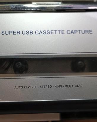Lettore stereo  audiocassette