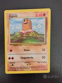 diglett anni 90 carte pokemon