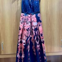 Abito cerimonia donna con perline