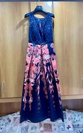 Abito cerimonia donna con perline