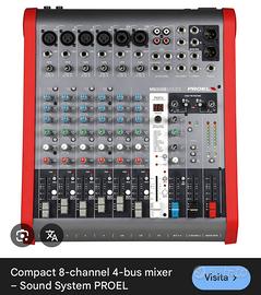 Mixer proel m822usb