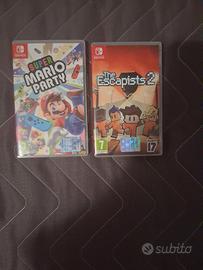 2 giochi da nintendo sqwith usati poche volte