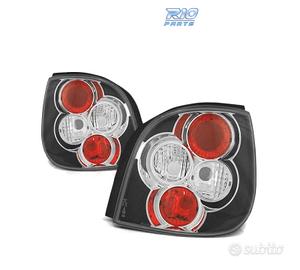 FARI POSTERIORI PER RENAULT SCENIC 99-03 NERO LOOK