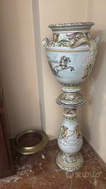 Vaso in maiolica