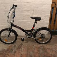Bicicletta pieghevole ruote da 20”