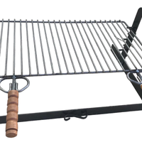 GRIGLIA GRATELLA PER BARBECUE IN FERRO GRATICOLA 