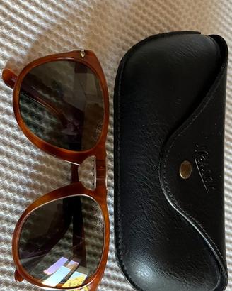 Occhiali "Persol" in acetato color avana 714SM