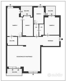 Pozzo strada trilocale