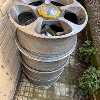 Cerchi in lega r17 500 abarth