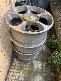 Cerchi in lega r17 500 abarth