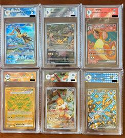 Collezione carte Pokemon 151 ITA graad 9.5