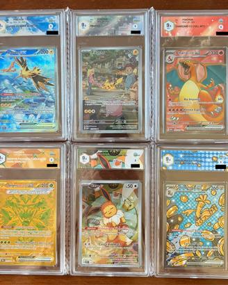Collezione carte Pokemon 151 ITA graad 9.5