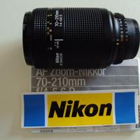 obiettivo nikon 70 - 210