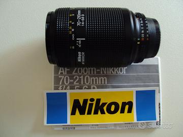 obiettivo nikon 70 - 210