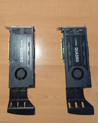 Nviadia Quadro K4200 4Gb VRAM - 2 pezzi
