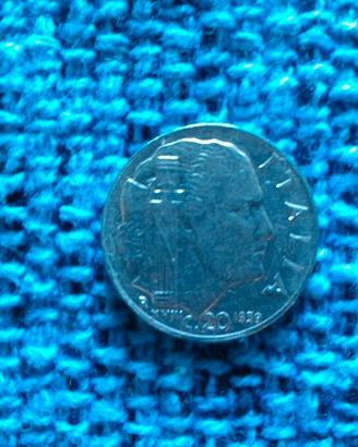Moneta 20 cents Lira Italiana