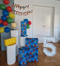 Supporto cilindrico per allestimento feste