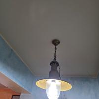 lampadario in ottone