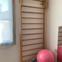 Spalliera palestra in legno