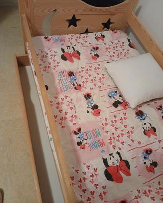 letto in legno per bambina /o