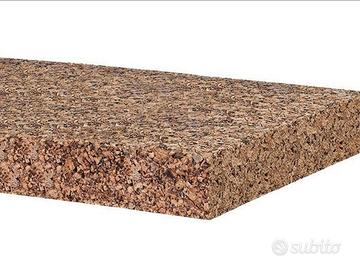 Sughero per coibentazione pannelli 100x50x6cm 5mq