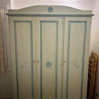 Armadio legno massello - stile sardo - artigianale