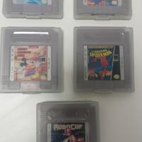 Giochi game boy Nintendo anni 90 tetris supermario