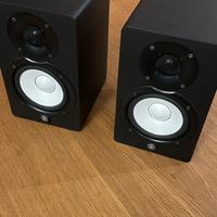 Casse audio Yamaha HS5 + cavi alimentazi E scatole