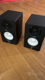 Casse audio Yamaha HS5 + cavi alimentazi E scatole