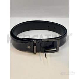 CINTURA UOMO VERNICE BLU PIGNATELLI