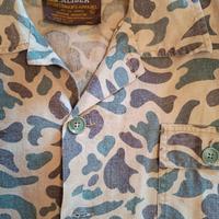 Vintage Duck Camo Shirt Jacket L