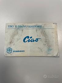 Libretto Uso e Manutenzione Piaggio Ciao