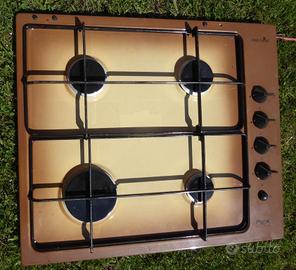 Piano cottura smaltato REX acc. elettronica