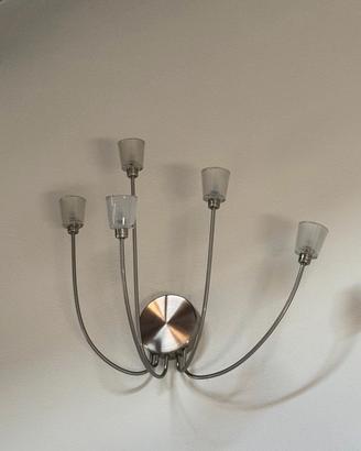 Coppia di Lampade applique vintage da parete