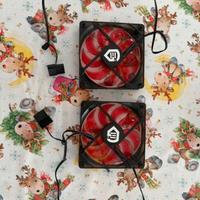 Ventole pc empire gaming 120 rosse