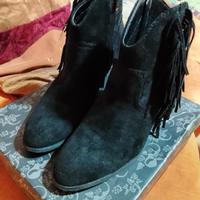 stivaletti texani donna scamosciati neri n 39  