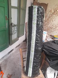 recinzione in ferro rivestita verde