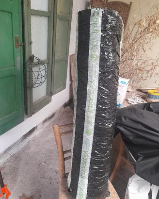 recinzione in ferro rivestita verde
