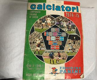 Album calciatori panini 1974-1975 completo