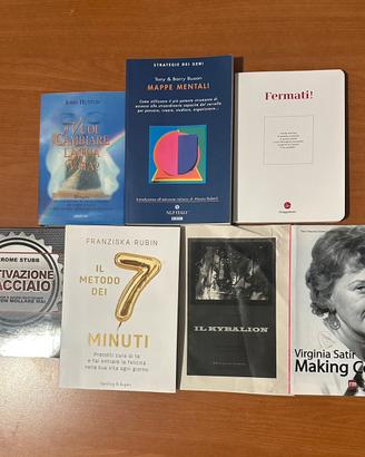 Lotto libri crescita personale