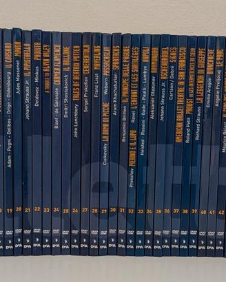 collezione DVD balletto classico blocco 58 volumi 