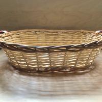 Cesto in vimini con maniglie