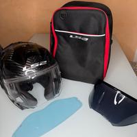 Casco LS2carbon reversibile