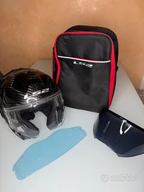 Casco LS2carbon reversibile