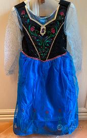 Costume carnevale Anna Disney