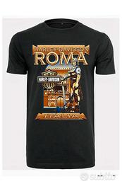 T-shirt stampa "Harley Davidson Roma" - taglia S