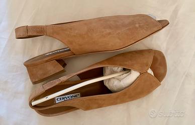 Scarpa  artigianale  da donna n. 38 marca Cervone