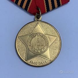 Medaglia militare russia 65 anni vittoria