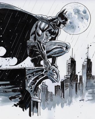 disegno a china batman